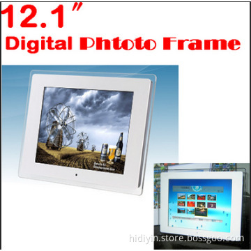 12.1" new bulk digital photo frame with SD card,USB